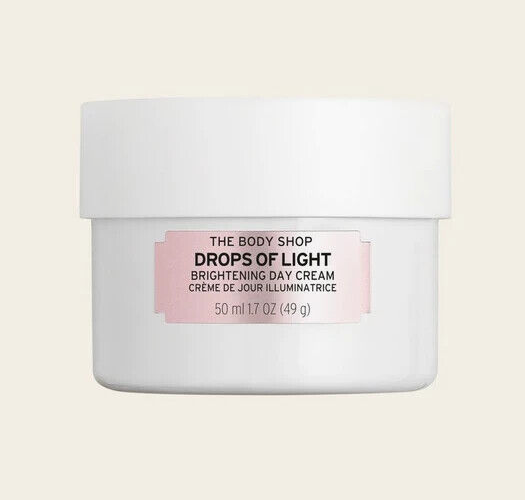 NEW!!! The Body Shop Drops Of Light Pure Healthy Brightening Day Cream 50ml