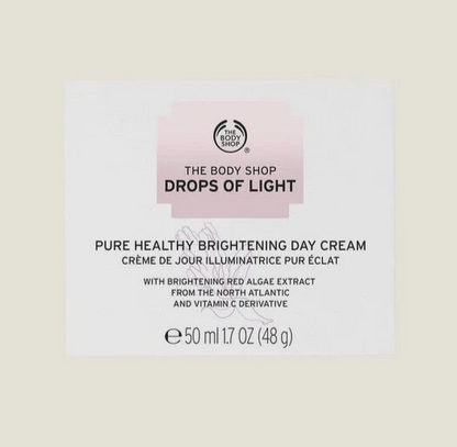 NEW!!! The Body Shop Drops Of Light Pure Healthy Brightening Day Cream 50ml