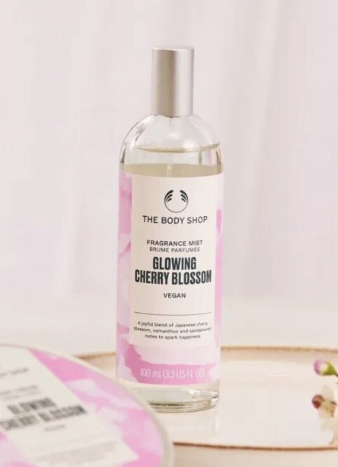 The Body Shop Glowing Cherry Blossom Fragrance Mist 100ml Vegan Cruelty Free