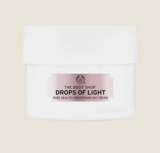 NEW!!! The Body Shop Drops Of Light Pure Healthy Brightening Day Cream 50ml