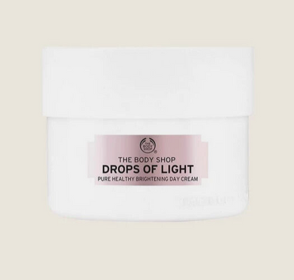 NEW!!! The Body Shop Drops Of Light Pure Healthy Brightening Day Cream 50ml